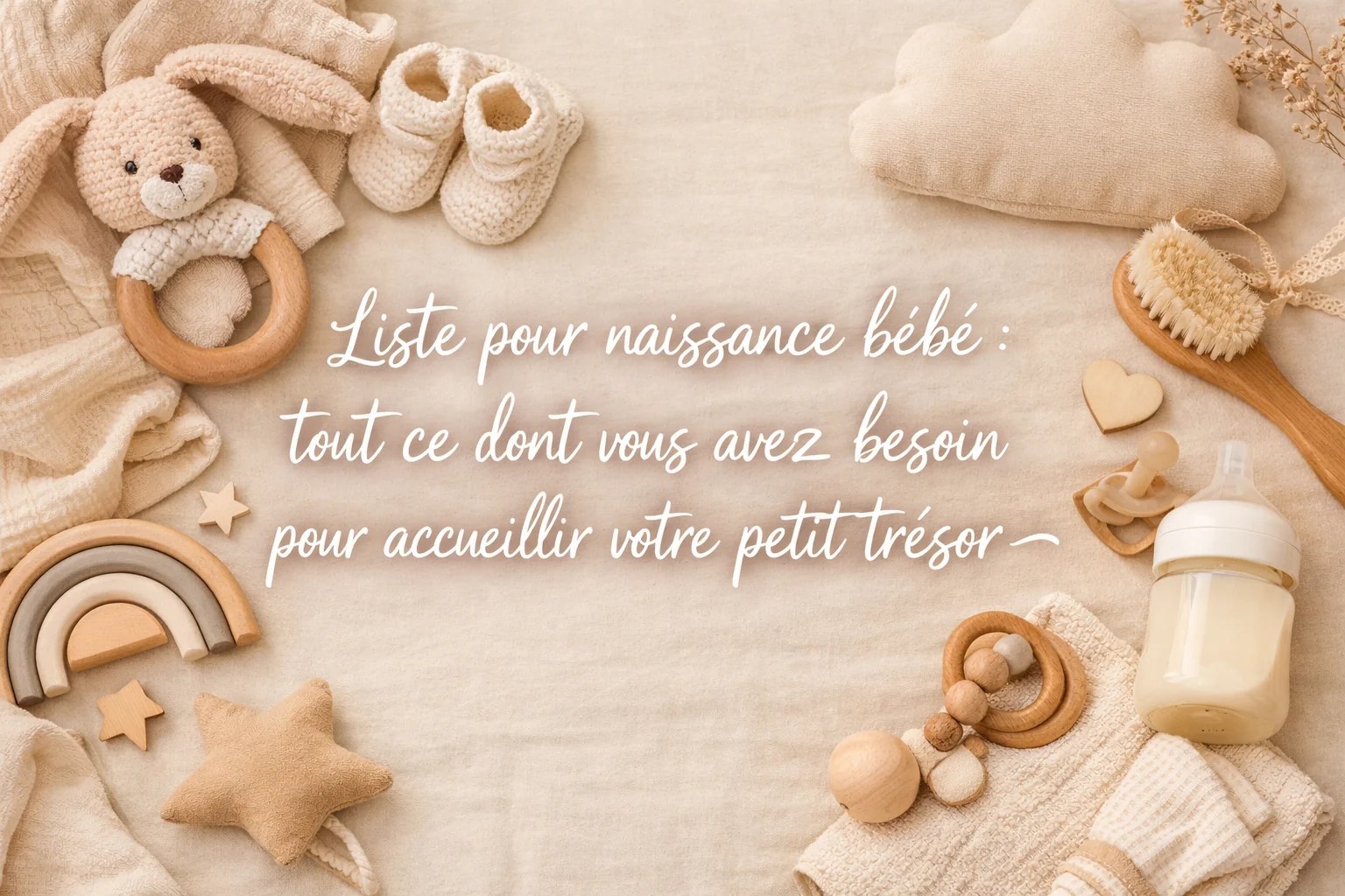 Futurs parents qui préparent une liste de naissance pour leur bébé